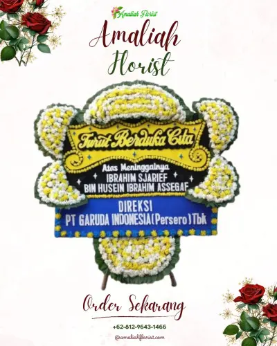Papan Bunga Duka di Bausasran